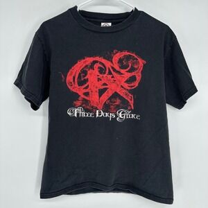Vintage Three Days Grace Rock Band Shirt Get Out Alive 2007 Concert Tour Merch M